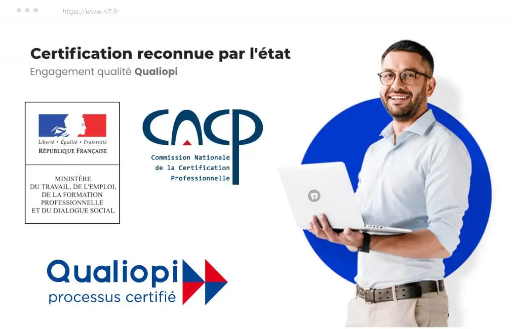 Certifications professionnelles RNCP école Ri7